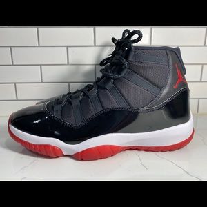 Nike Air Jordan 11 Retro "BRED" 378037-061 Black Red White Size 13 VVNDS.